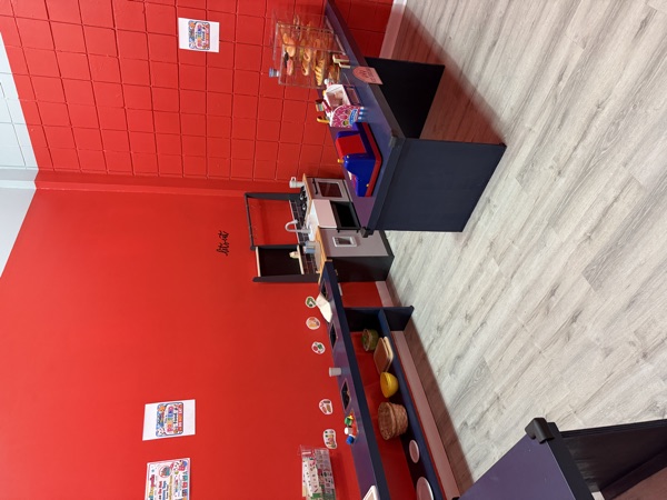 Restaurant Kitchen & Service Counter